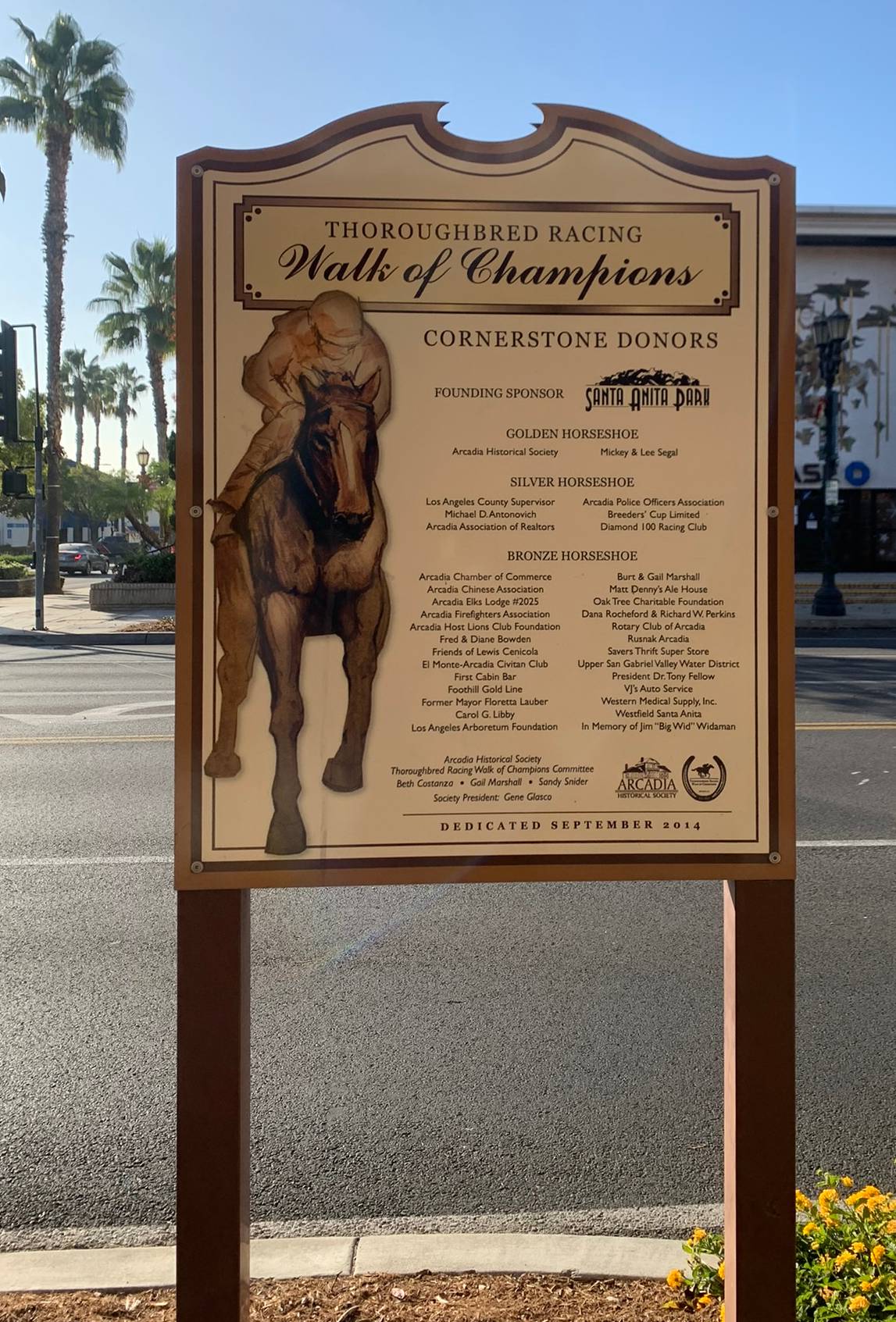 Walk of champions